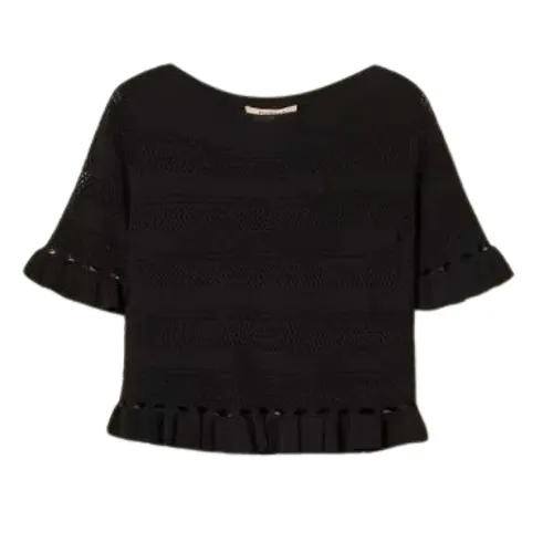 Knitwear > Round-neck Knitwear - - Twinset - Modalova