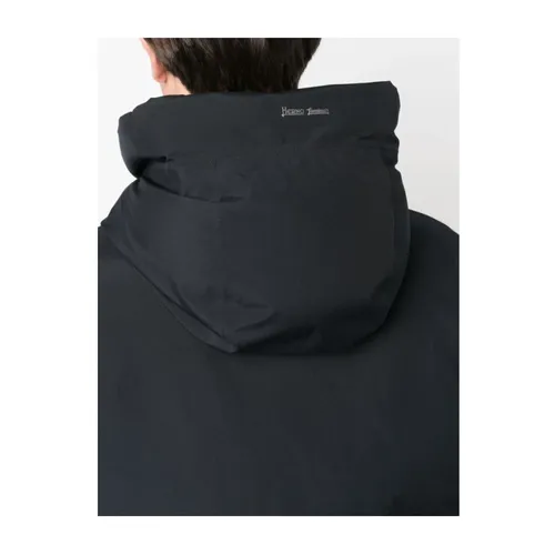 Herno - Coats > Parkas - Blue - Herno - Modalova