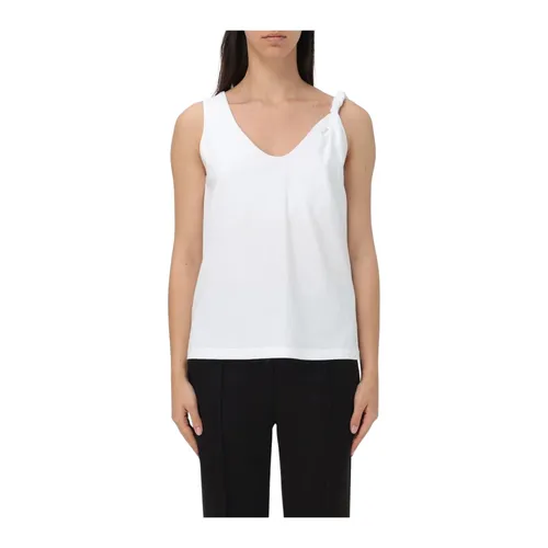 Tops > Sleeveless Tops - - Federica Tosi - Modalova