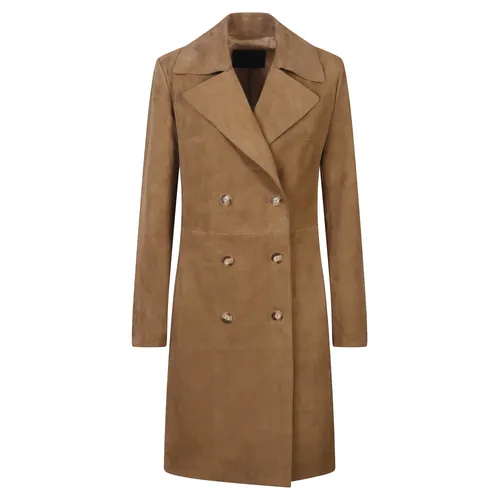 Coats > Double-Breasted Coats - - Dondup - Modalova