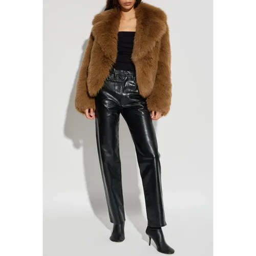 Jackets > Faux Fur & Shearling Jackets - - Stand Studio - Modalova
