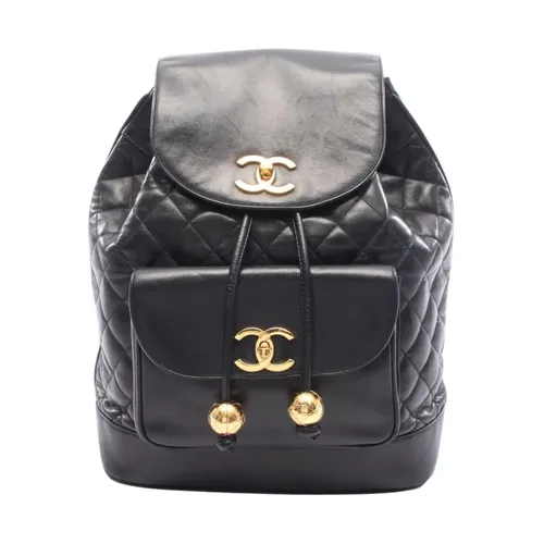 Pre-owned > Pre-owned Bags > Pre-owned Backpacks - - Chanel Vintage - Modalova