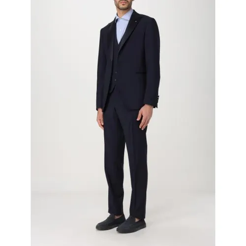 Suits > Suit Sets > Single Breasted Suits - - Tagliatore - Modalova