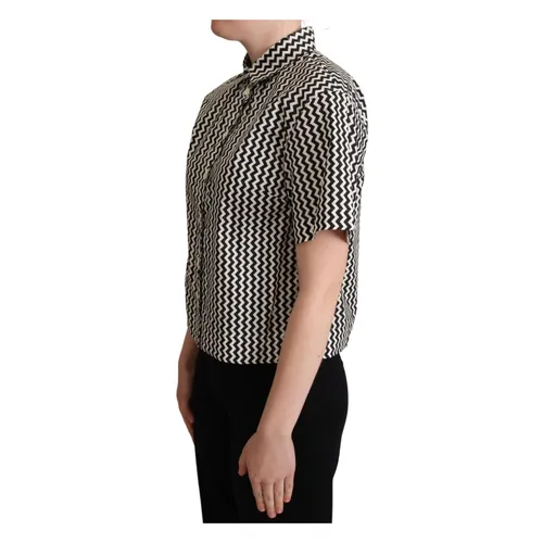 Shirts > Short Sleeve Shirts - - Dolce & Gabbana - Modalova