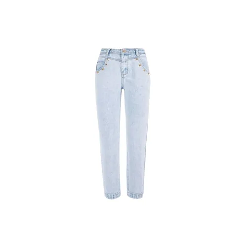 Jeans > Cropped Jeans - - YES ZEE - Modalova