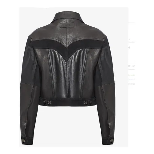 Jackets > Leather Jackets - - Versace - Modalova
