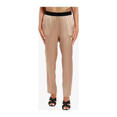 Trousers > Slim-fit Trousers - - Semicouture - Modalova
