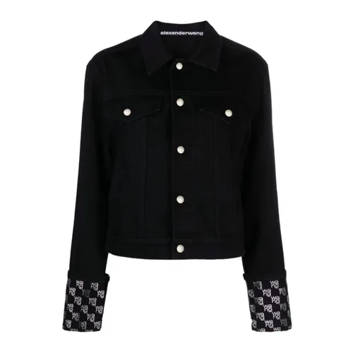 Jackets > Denim Jackets - - Alexander Wang - Modalova