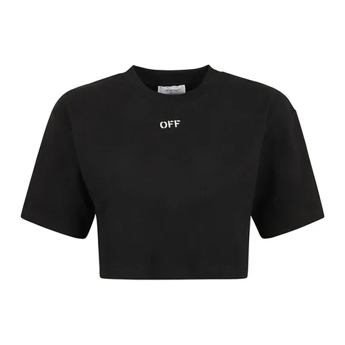 Tops > T-Shirts - - Off White - Modalova