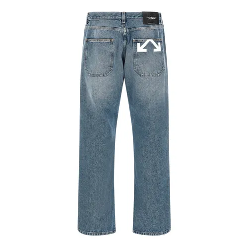 Jeans > Straight Jeans - - Off White - Modalova
