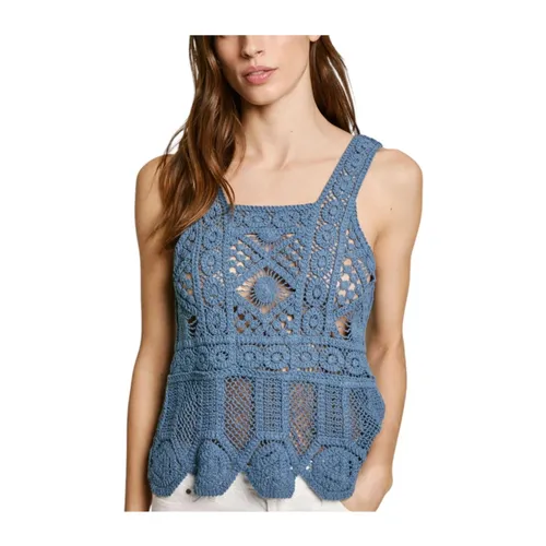 Tops > Sleeveless Tops - - Pepe Jeans - Modalova