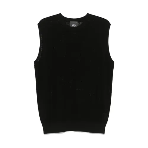 Knitwear > Sleeveless Knitwear - - Y-3 - Modalova