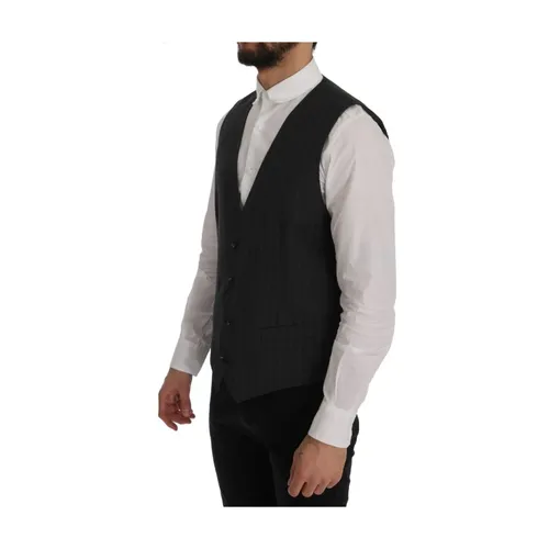 Jackets > Vests - - Dolce & Gabbana - Modalova