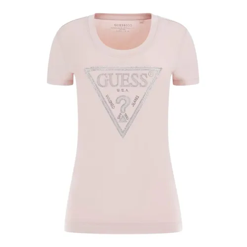 Guess - Tops > T-Shirts - Pink - Guess - Modalova