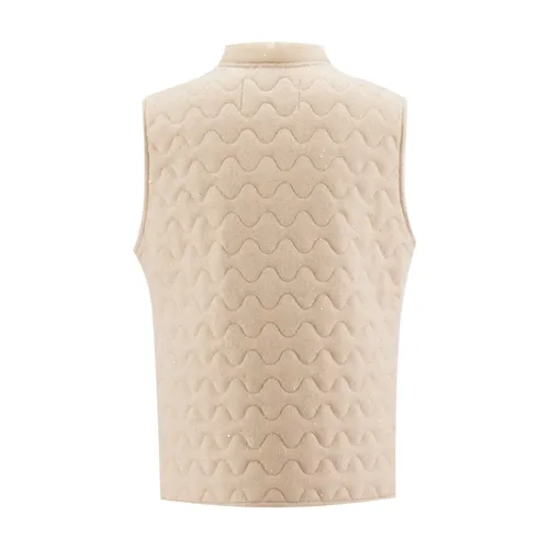 Jackets > Vests - - Fabiana Filippi - Modalova