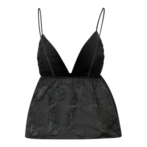 Tops > Sleeveless Tops - - Ganni - Modalova