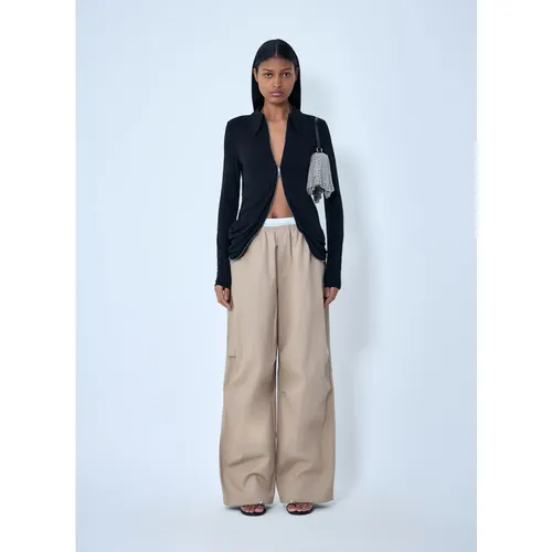 Trousers > Wide Trousers - - Alexander Wang - Modalova