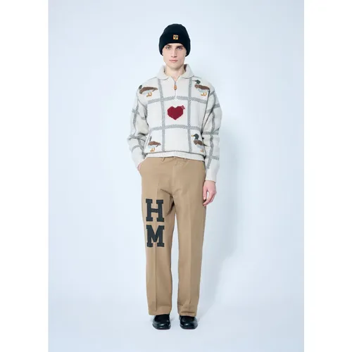 Trousers > Straight Trousers - - Human Made - Modalova