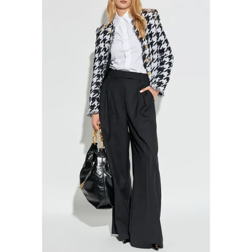 Jackets > Tweed Jackets - - Balmain - Modalova