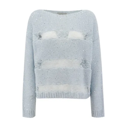 Knitwear > Round-neck Knitwear - - Ermanno Scervino - Modalova
