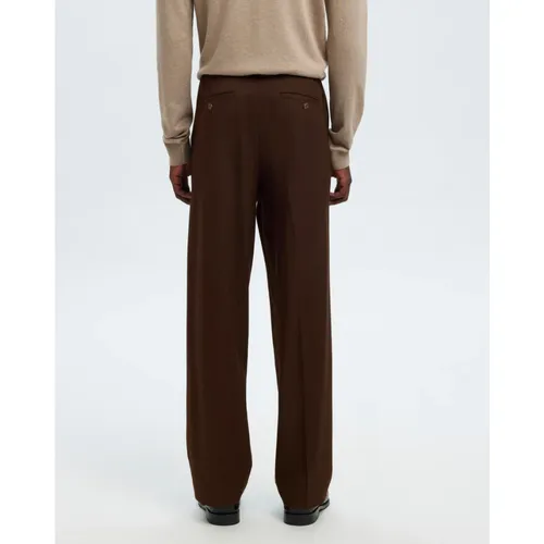 Trousers > Straight Trousers - - Selected Homme - Modalova