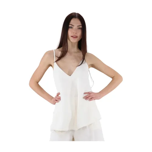 Tops > Sleeveless Tops - - Manila Grace - Modalova