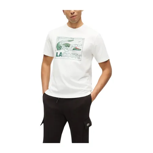 Lacoste - Tops > T-Shirts - White - Lacoste - Modalova