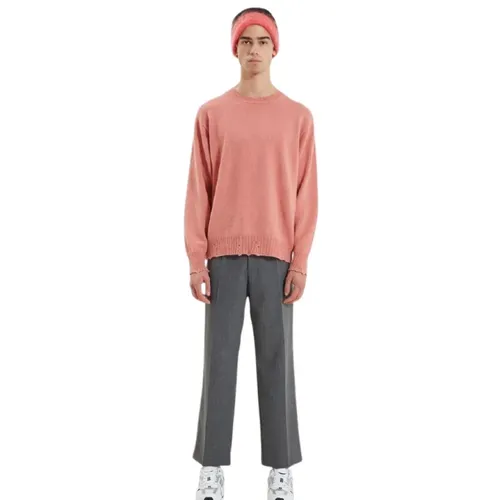 Knitwear > Round-neck Knitwear - - Amaránto - Modalova