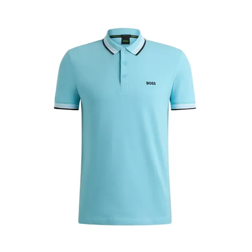 Hugo - Tops > Polo Shirts - Blue - Hugo - Modalova