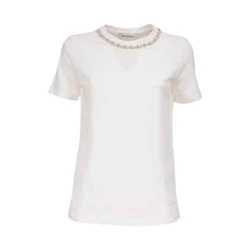 Tops > T-Shirts - - Ermanno Scervino - Modalova