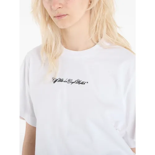 Off - Tops > T-Shirts - - Off White - Modalova