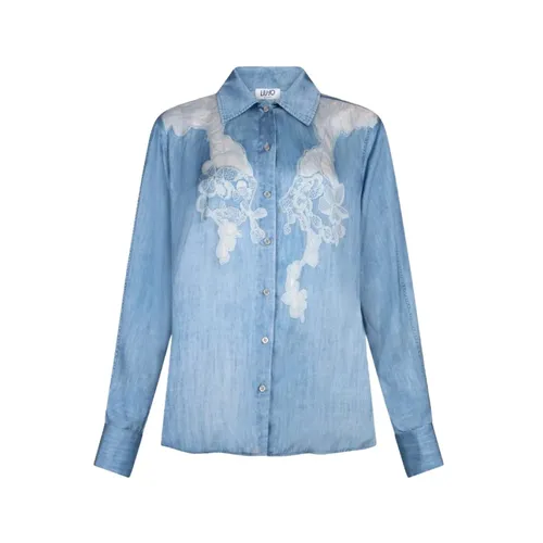 Blouses & Shirts > Denim Shirts - - Liu Jo - Modalova