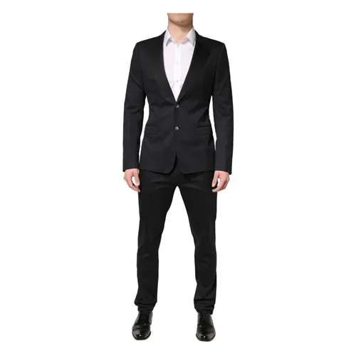 Suits > Suit Sets > Single Breasted Suits - - Dolce & Gabbana - Modalova