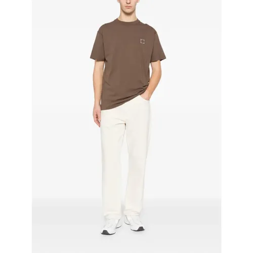 Tops > T-Shirts - - Stone Island - Modalova