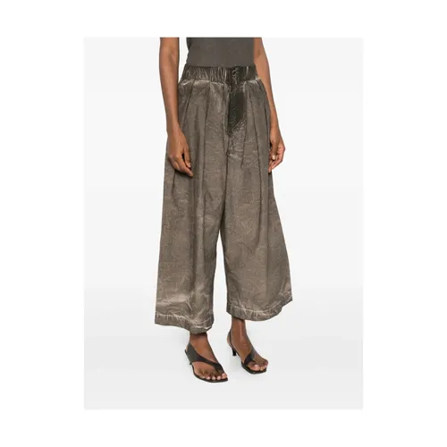 Trousers > Cropped Trousers - - UMA Wang - Modalova