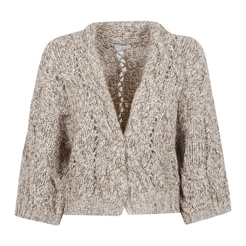 Knitwear > Cardigans - - Brunello Cucinelli - Modalova