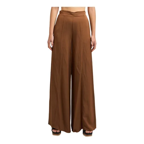 Trousers > Wide Trousers - - Manila Grace - Modalova