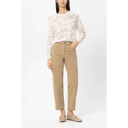 Jeans > Straight Jeans - - Luisa Cerano - Modalova