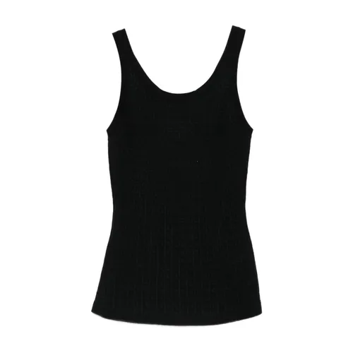 Tops > Sleeveless Tops - - Elisabetta Franchi - Modalova