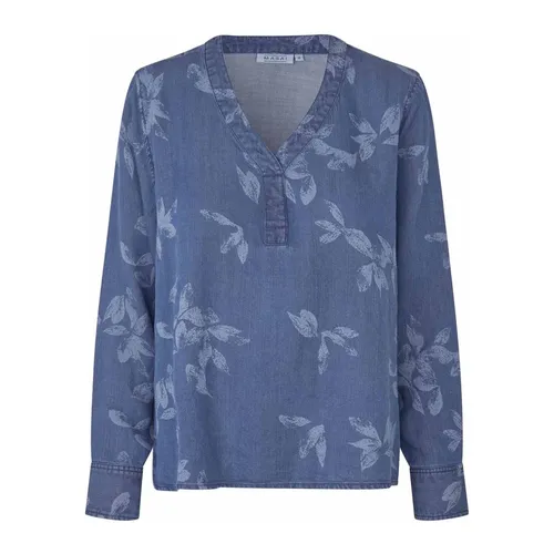 Blouses & Shirts > Denim Shirts - - Masai - Modalova