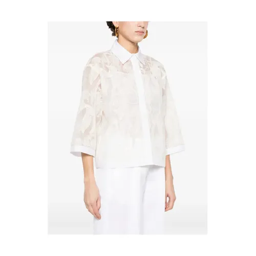 Blouses & Shirts > Shirts - - Peserico - Modalova