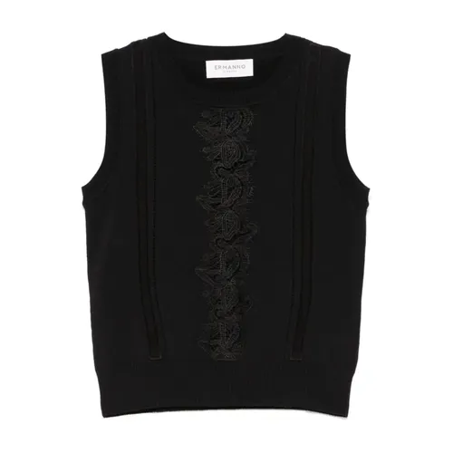 Tops > Sleeveless Tops - - Ermanno Scervino - Modalova