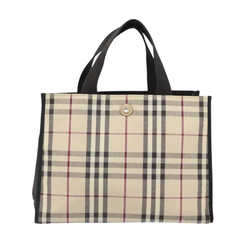 Pre-owned > Pre-owned Bags > Pre-owned Tote Bags - - Burberry Vintage - Modalova