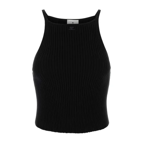Tops > Sleeveless Tops - - Courrèges - Modalova