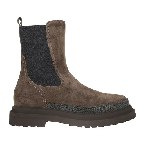 Shoes > Boots > Chelsea Boots - - Brunello Cucinelli - Modalova