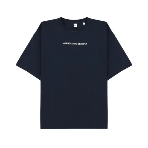 Aspesi - Tops > T-Shirts - Blue - Aspesi - Modalova