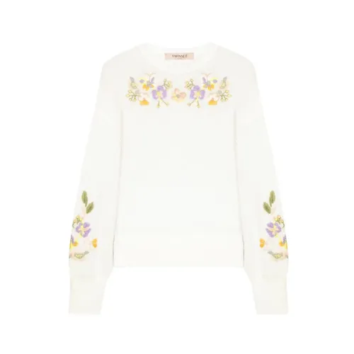 Knitwear > Round-neck Knitwear - - Twinset - Modalova