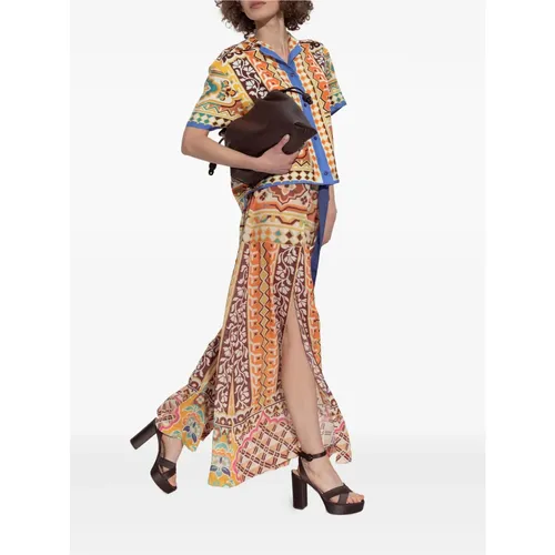 Trousers > Wide Trousers - - Etro - Modalova