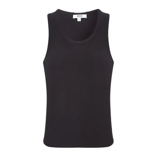 Tops > Sleeveless Tops - - Agolde - Modalova