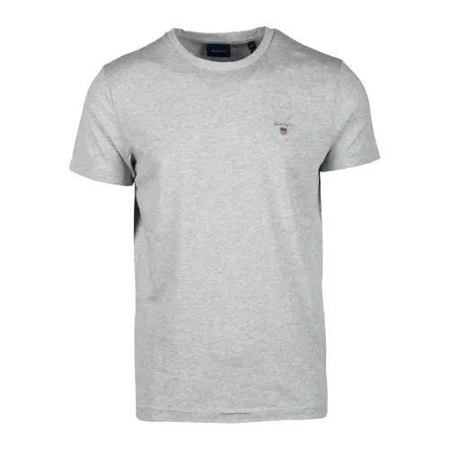 Gant - Tops > T-Shirts - Gray - Gant - Modalova
